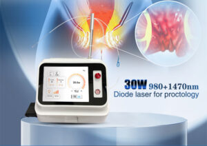 980nm and 1470nm Surgery Cutting for Hemorrhoid Piles Fistual Fissure Proctology