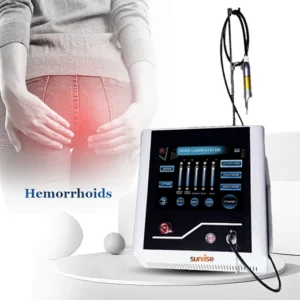Professional Surgery Treatment for Hemorrhoids Removal 980 1470 Nm Diode Laser Hemorrhoids Laser