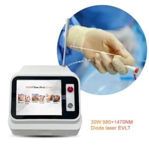 Clinic Use Surgical Laser Varicose Veins Ablation Endovenous Vaser Treatment Veins Relief 980 1470nm Diode Endolaser Machine
