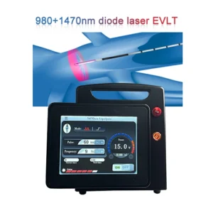 Medical endovenous laser vein varicose veins remover evlt 1470nm medical laser machine